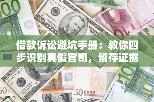 北京借款诉讼避坑手册：教你四步识别真假官司，留存证据不踩雷