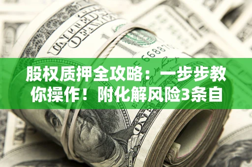 北京股权质押全攻略：一步步教你操作！附化解风险3条自救法则