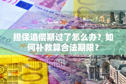 北京担保追偿期过了怎么办？如何补救算合法期限？