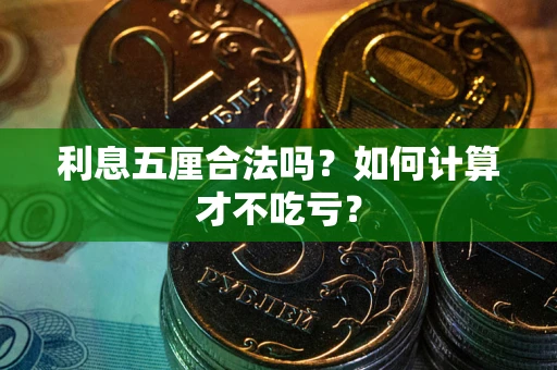 北京利息五厘合法吗？如何计算才不吃亏？